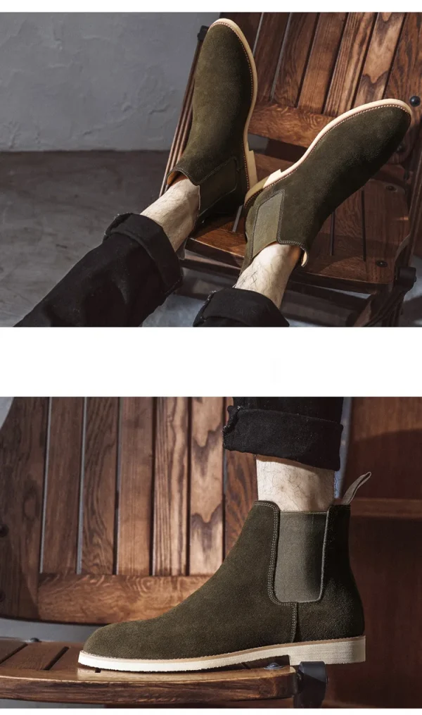 Suede Chelsea Boots - Image 45