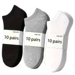 5/10-Pack Unisex Comfort-Fit Ankle Socks For All, Breathable & Lightweight - Ideal For Sports & Daily Wear - Image 29