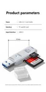2-in-1 USB 3.0 Card Reader - Image 18
