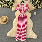 Knit stripe maxi dress - Image 3