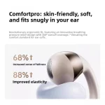 Open-Ear Headphones, Clip-On Earbuds-Wireless Bluetooth Earbuds with Microphone EarHook Sports HiFi Sound Headset - Image 4