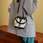 Top Handle Bucket Bag Set - Image 20