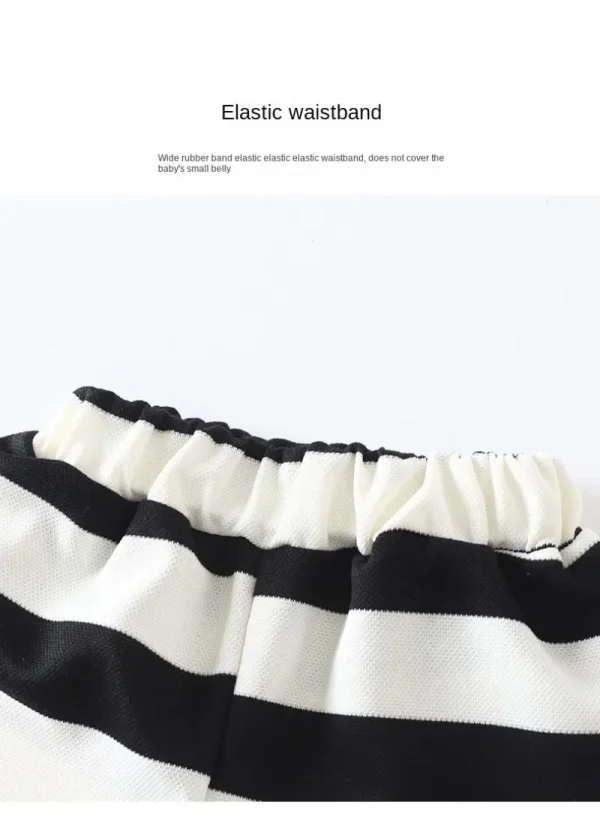 Baby Boys Funny Letter Print T-Shirt - Image 32