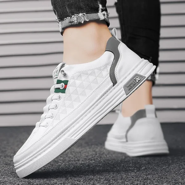 Men, Fresh whites' shoes - Image 5