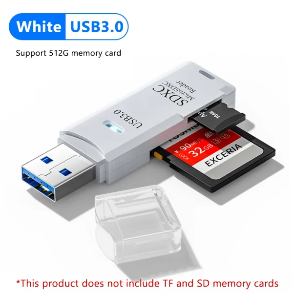 2-in-1 USB 3.0 Card Reader - Image 7