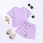 Essential 2-Piece Kids' Solid Summer Set - Image 17
