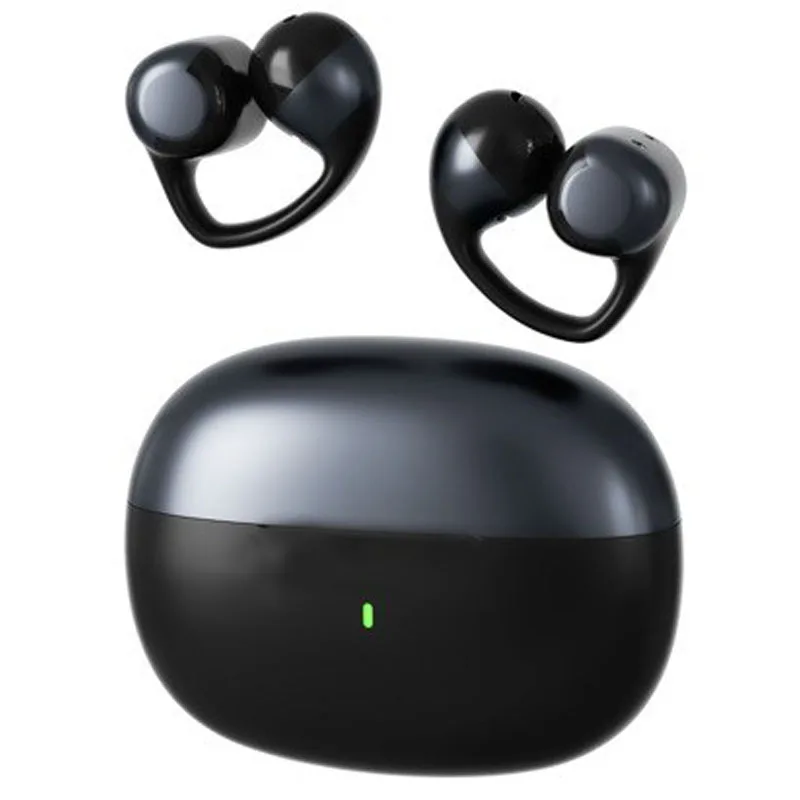S8e34e15540904055ba609364986906fb1.webp Open-Ear Headphones, Clip-On Earbuds-Wireless Bluetooth Earbuds with Microphone EarHook Sports HiFi Sound Headset - Image 1