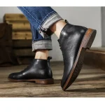 Retro Ankle Boots For Men - Image 16