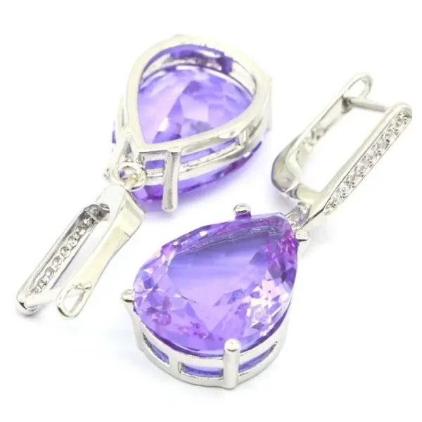 Zultanite Color-Changing Jewelry Set (Earrings & Pendant) - Image 21