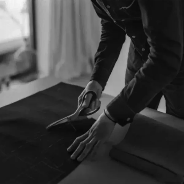 Men's Suit Long Jacket Dark Grey Herringbone Double Breasted Wedding Casual Slim Fit Man Suit Blazer Luxury Man Set Coat for Men - Image 4