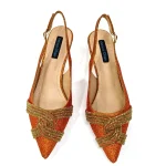 Orange glam heels - Image 5