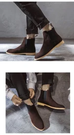 Suede Chelsea Boots - Image 44