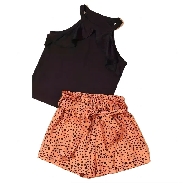 Girls' 2-Piece Summer Halter & Polka Dot Set - Image 6