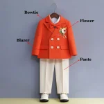 Kids' 3-Piece Formal Blue Suit - Image 15