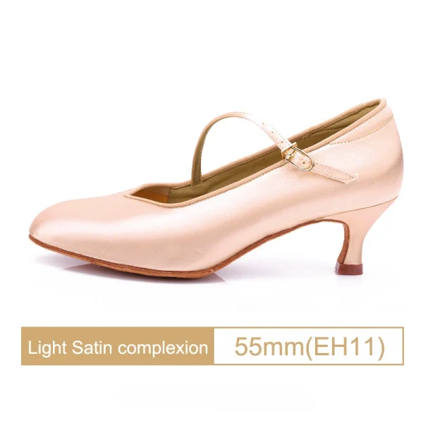 Satin dance shoes - Image 10