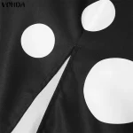 Bohemian Print Midi Dress - Image 19