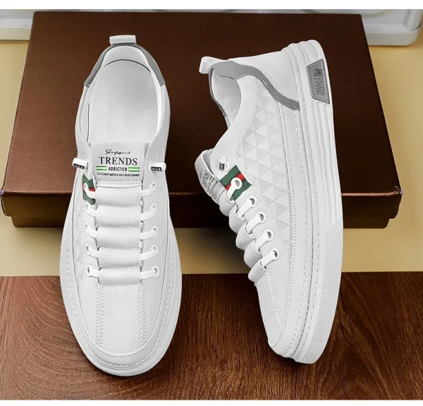 Men, Fresh whites' shoes - Image 12