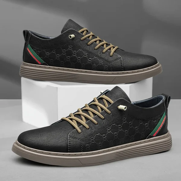 Italian Brand Men's Khaki kicks - Image 20