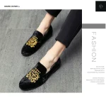 Suede loafers Wedding Dress Shoes - Image 16