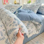 1pc Purple Lavender Printed Duvet Cover Single/Queen/King Size Quilt Cover for Double Bed Flower housse de couette220x240cm - Image 12