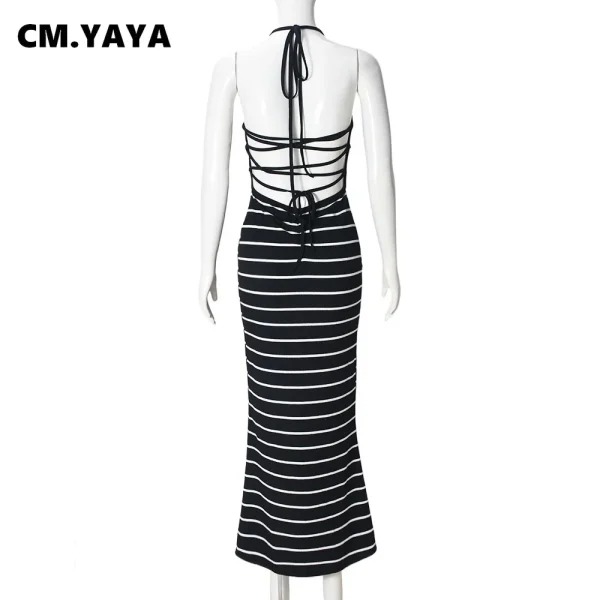 Woman Backless maxi dress - Image 6