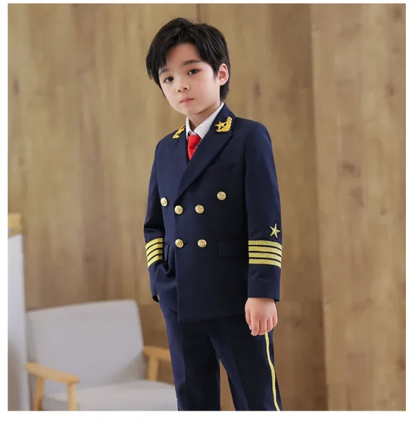 Kids' 3-Piece Pilot Cosplay Set - Image 21
