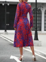 European and American style A-line dress - Image 11