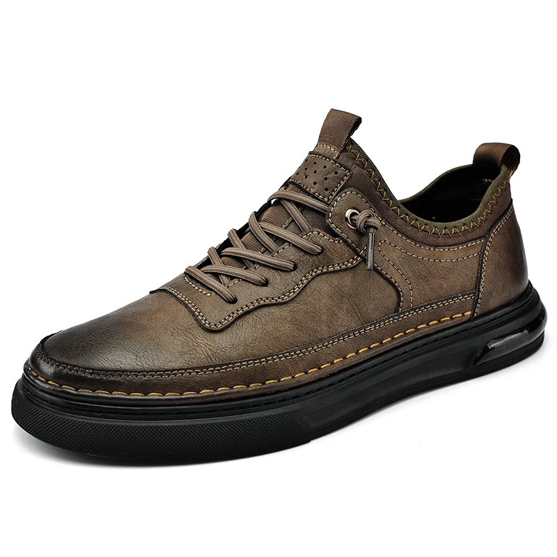 Khaki kicks man shoes - Image 8
