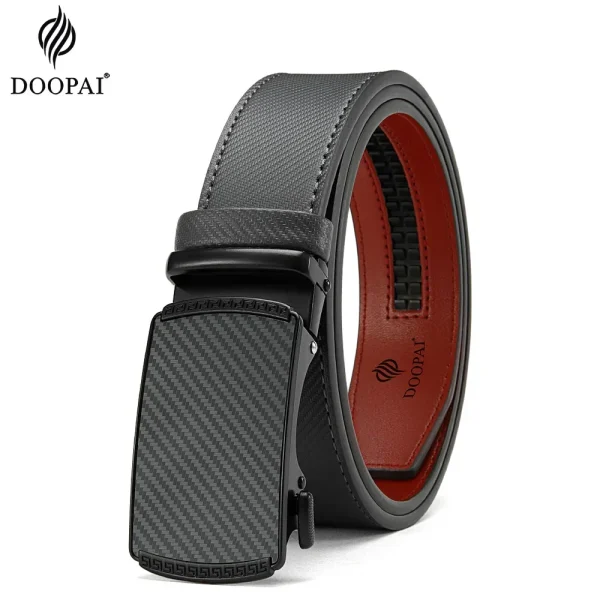 Men Belts Leather Waist Strap Male Automatic Buckle Waistband Mens High Quality Girdle Belts for Women Men Gifts 105 115  125cm - Image 13