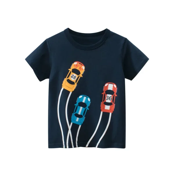 Toddler Cotton Bus Shirt - Image 19