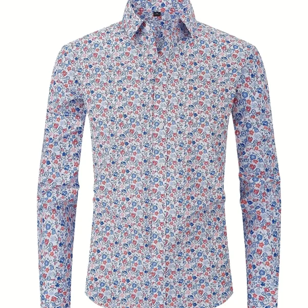Top 3D Printed Floral & Patterned Shirts - Image 2