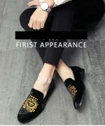 Suede loafers Wedding Dress Shoes - Image 10