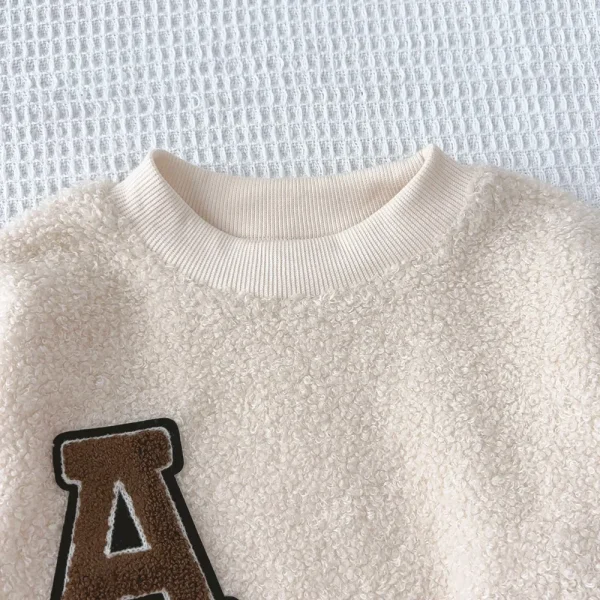 Bear Leader Girls' Plush A-Line 2-Piece Set - Image 3