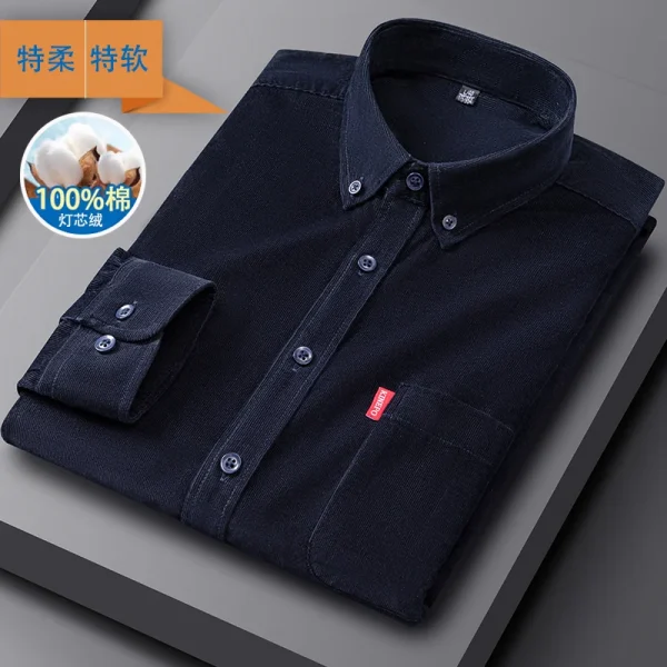 Men's Regular-Fit Corduroy Shirt - Image 6