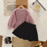 Bear Leader Girls' Plush A-Line 2-Piece Set - Image 33