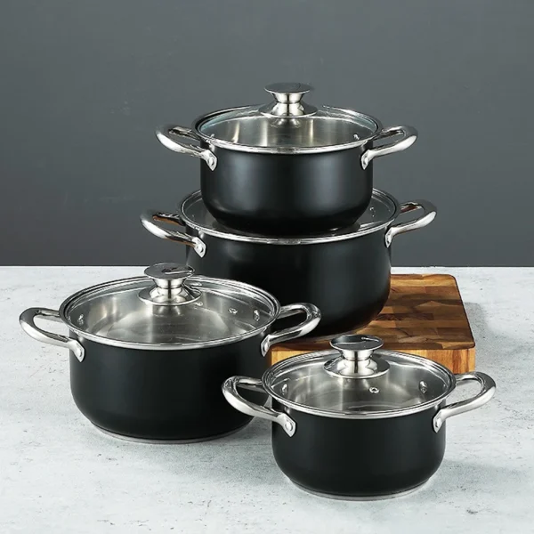 Stainless steel 8-piece set - Image 6