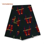 2023 African Wax Print Fabric Wholesale New Wax Prints African Latest Tissu Wax Ankara African Wax Print Fabric 6 Yards A-4 - Image 12