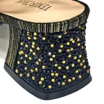 Women's Peep-Toe Heels with handbag - Image 18