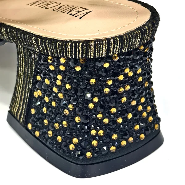 Women's Peep-Toe Heels with handbag - Image 18