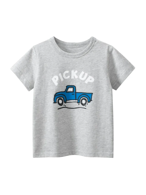 Toddler Cotton Bus Shirt - Image 17