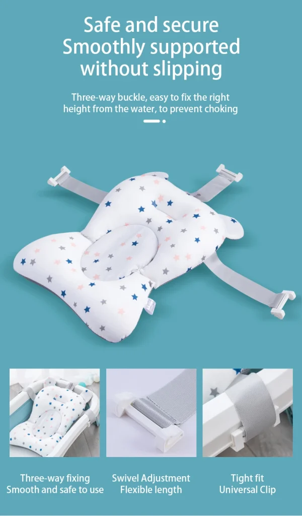 Portable Newborn Bath Support Pad - Image 12