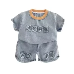 Toddler Summer Denim 2-Piece Set - Image 3