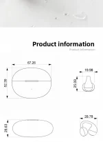 Open-Ear Headphones, Clip-On Earbuds-Wireless Bluetooth Earbuds with Microphone EarHook Sports HiFi Sound Headset - Image 26