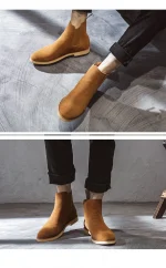 Suede Chelsea Boots - Image 42