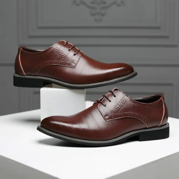 Classic Men Dress Shoes - Image 13