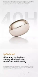 Open-Ear Headphones, Clip-On Earbuds-Wireless Bluetooth Earbuds with Microphone EarHook Sports HiFi Sound Headset - Image 24