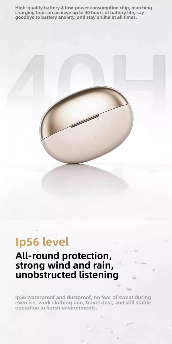 Open-Ear Headphones, Clip-On Earbuds-Wireless Bluetooth Earbuds with Microphone EarHook Sports HiFi Sound Headset - Image 24