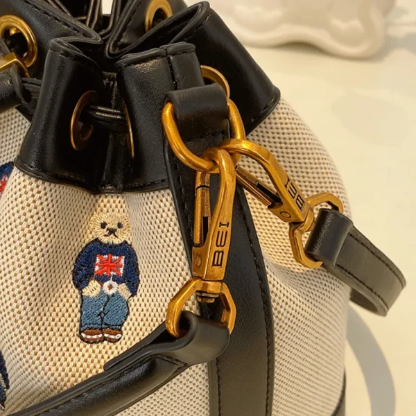 Top Handle Bucket Bag Set - Image 23