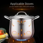 GEDO LFGB 304 Stainless Steel Stewing Pot - Image 5