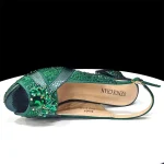 Women's Peep-Toe Heels with handbag - Image 32